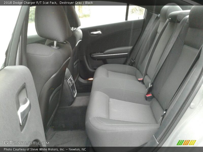 Destroyer Gray / Black 2018 Dodge Charger R/T Scat Pack