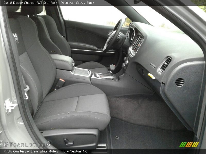 Destroyer Gray / Black 2018 Dodge Charger R/T Scat Pack