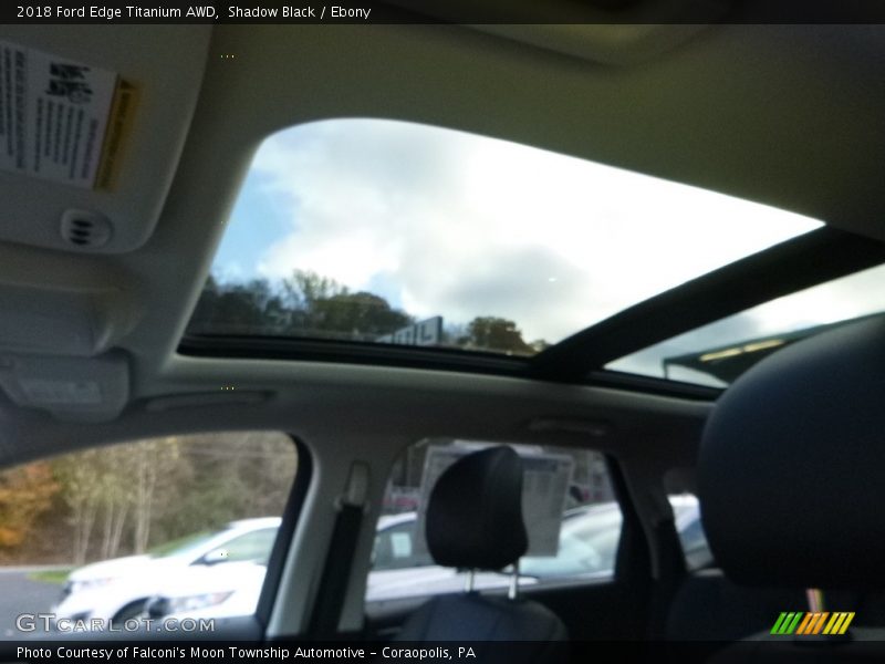 Shadow Black / Ebony 2018 Ford Edge Titanium AWD