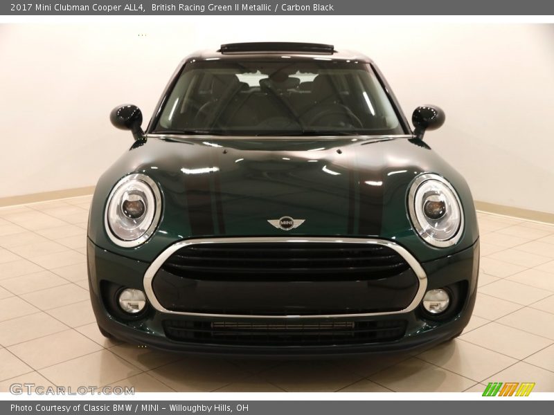 British Racing Green II Metallic / Carbon Black 2017 Mini Clubman Cooper ALL4