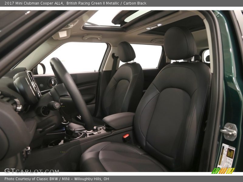 British Racing Green II Metallic / Carbon Black 2017 Mini Clubman Cooper ALL4