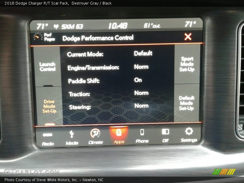 Destroyer Gray / Black 2018 Dodge Charger R/T Scat Pack