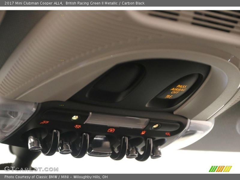 British Racing Green II Metallic / Carbon Black 2017 Mini Clubman Cooper ALL4