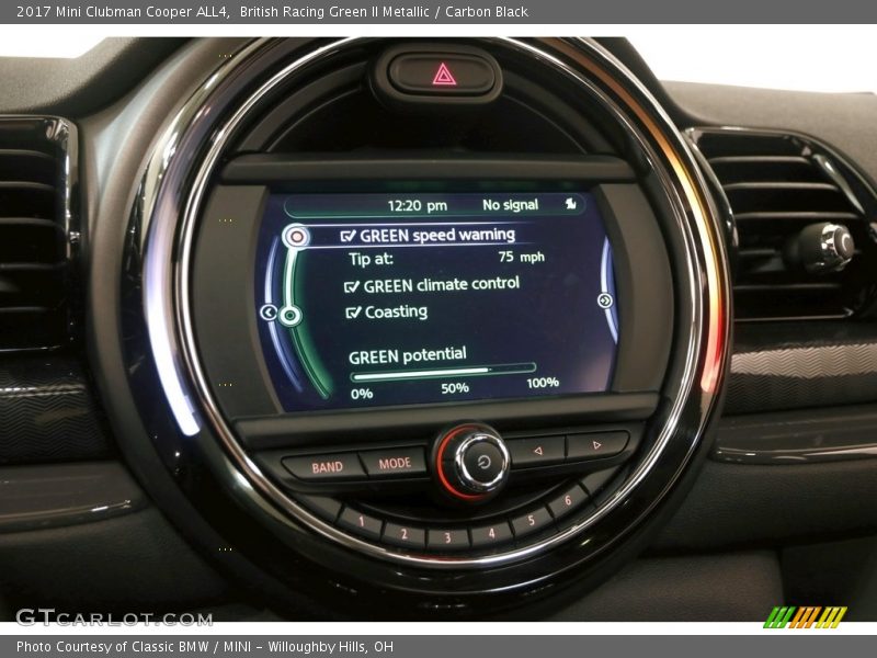 British Racing Green II Metallic / Carbon Black 2017 Mini Clubman Cooper ALL4
