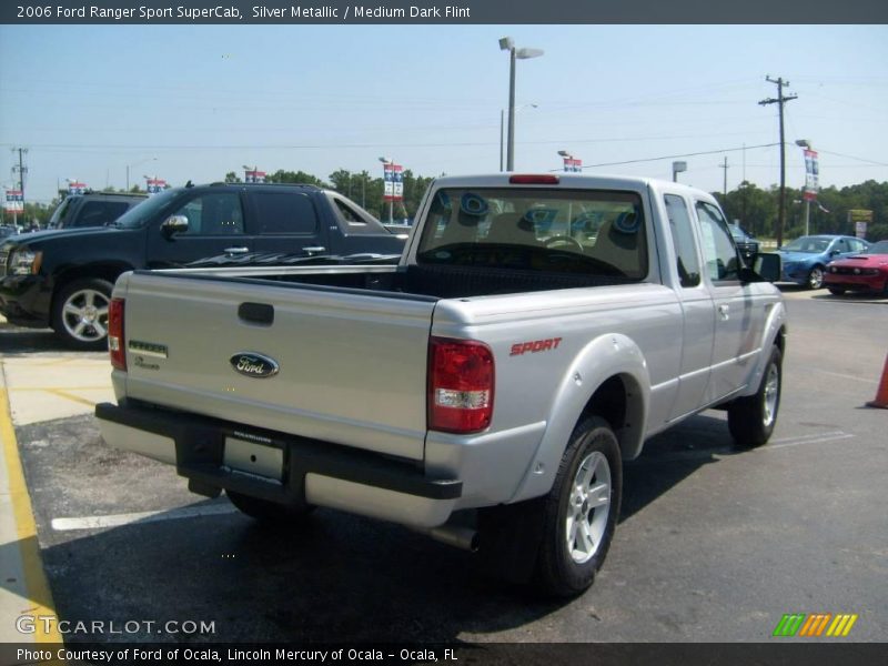 Silver Metallic / Medium Dark Flint 2006 Ford Ranger Sport SuperCab