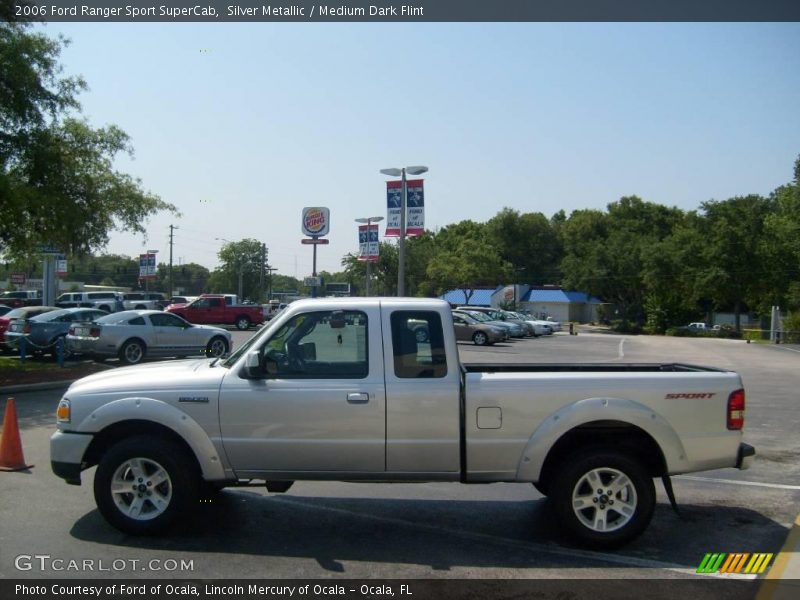 Silver Metallic / Medium Dark Flint 2006 Ford Ranger Sport SuperCab