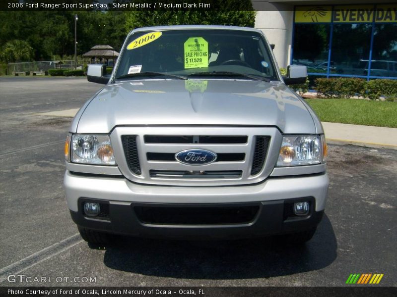 Silver Metallic / Medium Dark Flint 2006 Ford Ranger Sport SuperCab