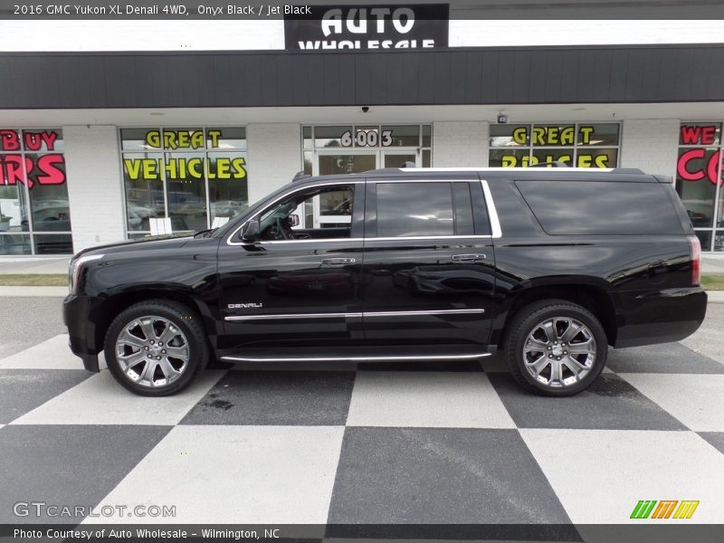 Onyx Black / Jet Black 2016 GMC Yukon XL Denali 4WD