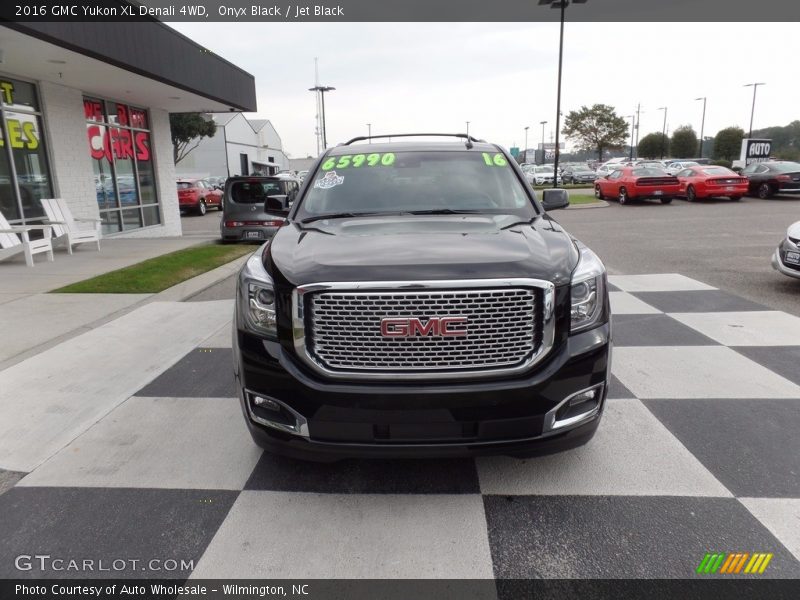 Onyx Black / Jet Black 2016 GMC Yukon XL Denali 4WD