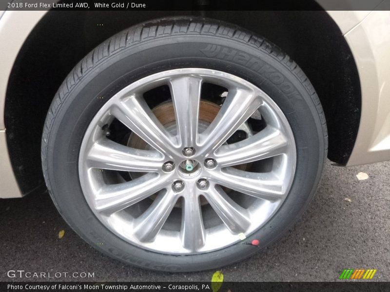 White Gold / Dune 2018 Ford Flex Limited AWD