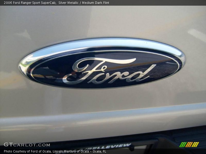 Silver Metallic / Medium Dark Flint 2006 Ford Ranger Sport SuperCab