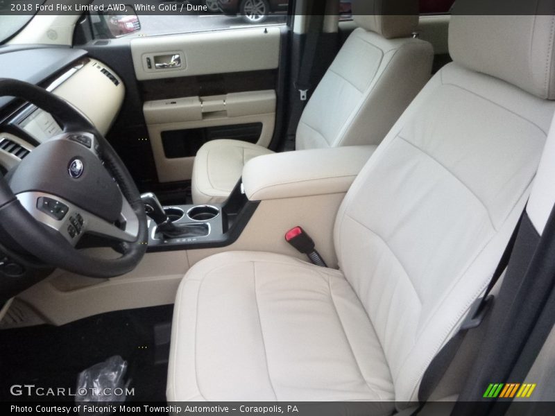 Front Seat of 2018 Flex Limited AWD