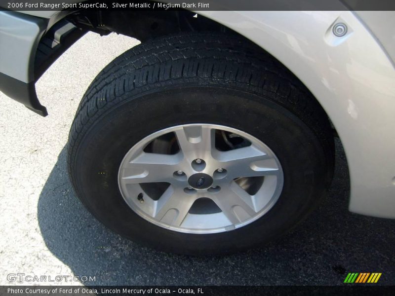 Silver Metallic / Medium Dark Flint 2006 Ford Ranger Sport SuperCab