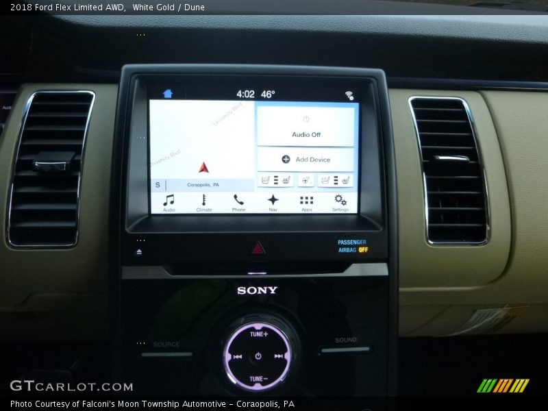 Controls of 2018 Flex Limited AWD