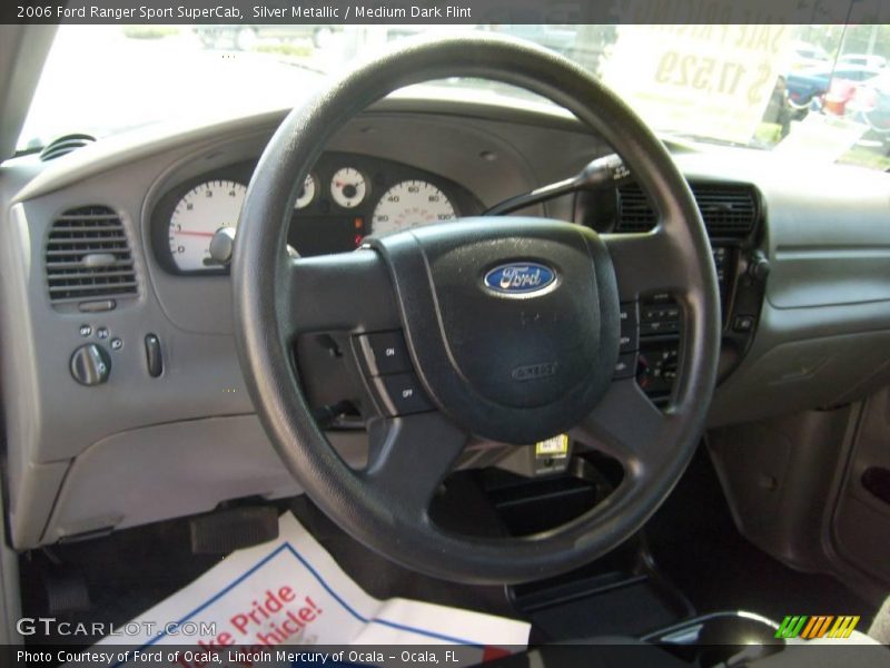 Silver Metallic / Medium Dark Flint 2006 Ford Ranger Sport SuperCab