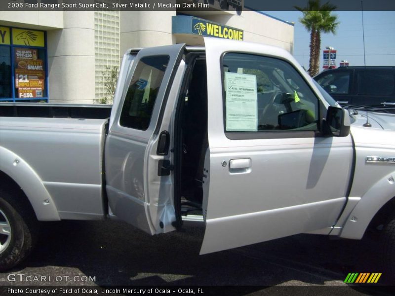 Silver Metallic / Medium Dark Flint 2006 Ford Ranger Sport SuperCab