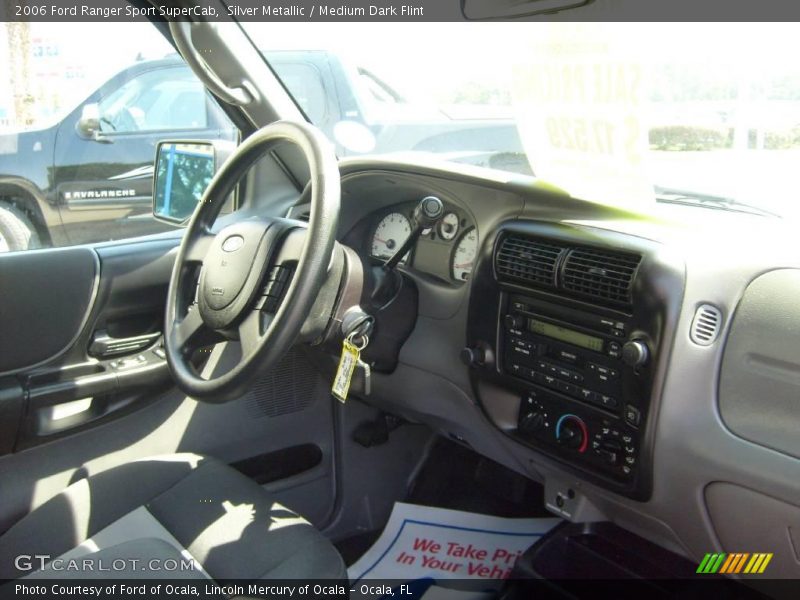 Silver Metallic / Medium Dark Flint 2006 Ford Ranger Sport SuperCab
