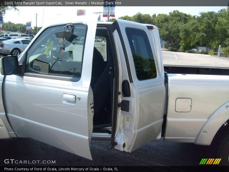 Silver Metallic / Medium Dark Flint 2006 Ford Ranger Sport SuperCab