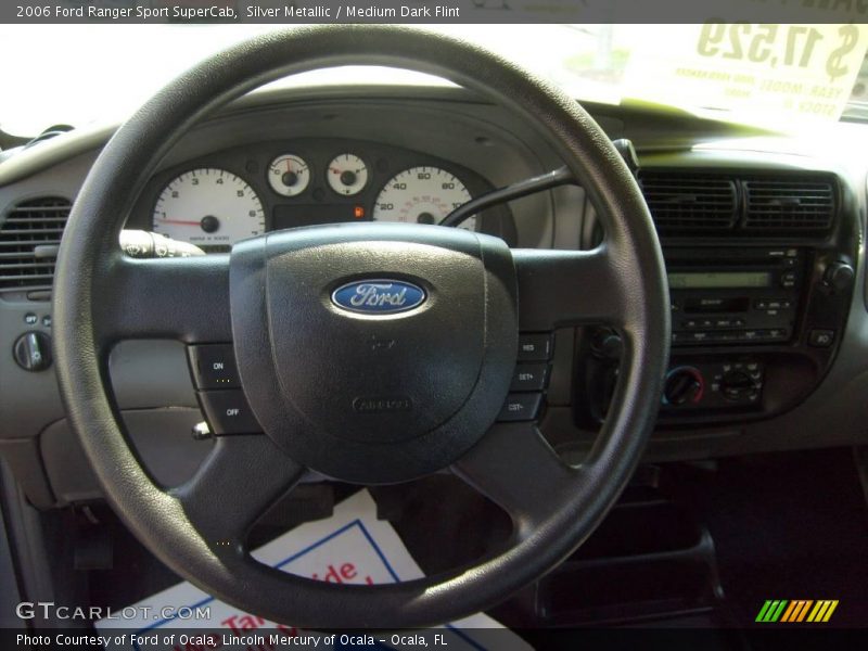 Silver Metallic / Medium Dark Flint 2006 Ford Ranger Sport SuperCab