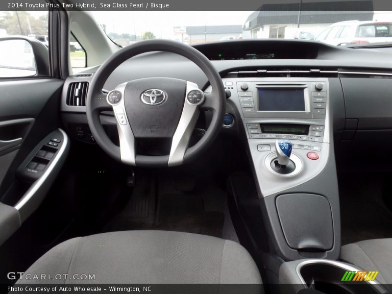 Sea Glass Pearl / Bisque 2014 Toyota Prius Two Hybrid