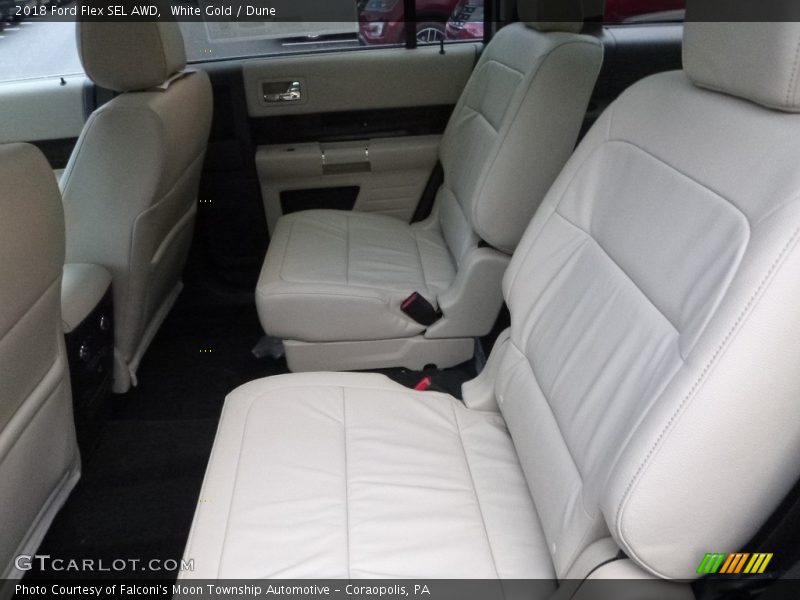 White Gold / Dune 2018 Ford Flex SEL AWD