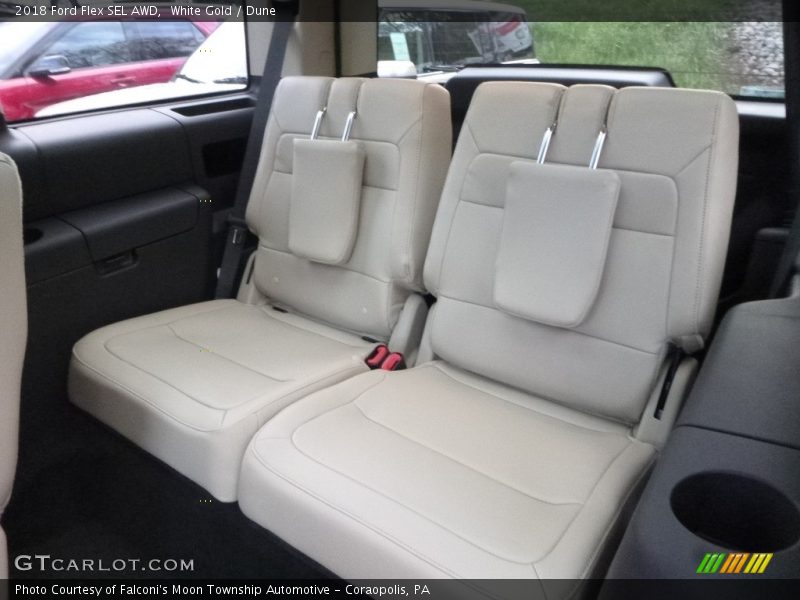 White Gold / Dune 2018 Ford Flex SEL AWD