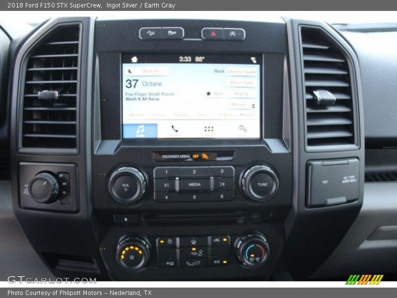 Ingot Silver / Earth Gray 2018 Ford F150 STX SuperCrew