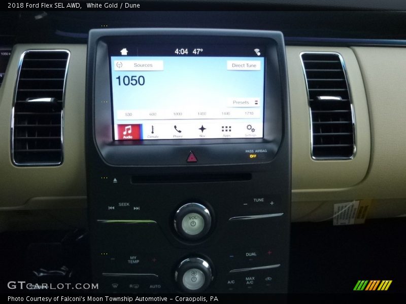 White Gold / Dune 2018 Ford Flex SEL AWD