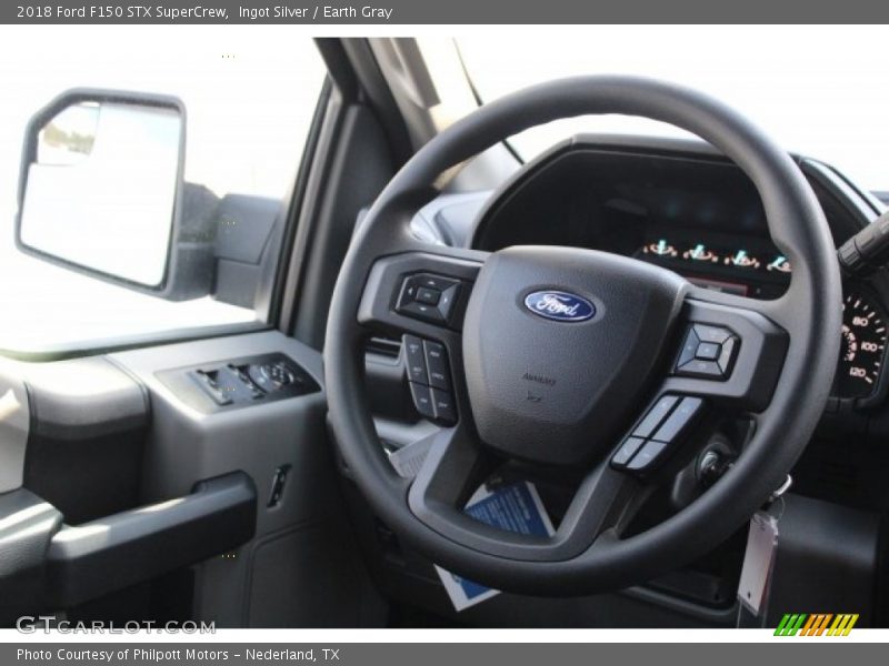 Ingot Silver / Earth Gray 2018 Ford F150 STX SuperCrew