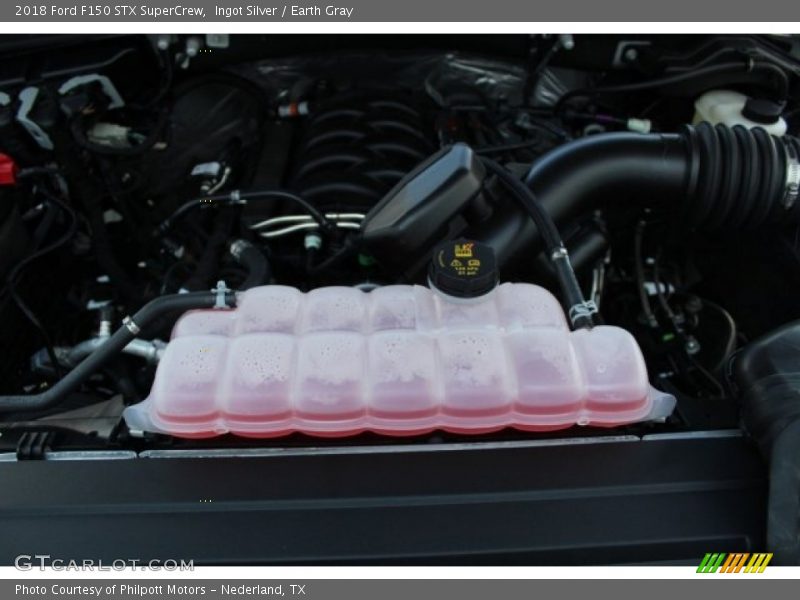 Ingot Silver / Earth Gray 2018 Ford F150 STX SuperCrew