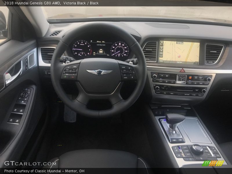 Victoria Black / Black 2018 Hyundai Genesis G80 AWD