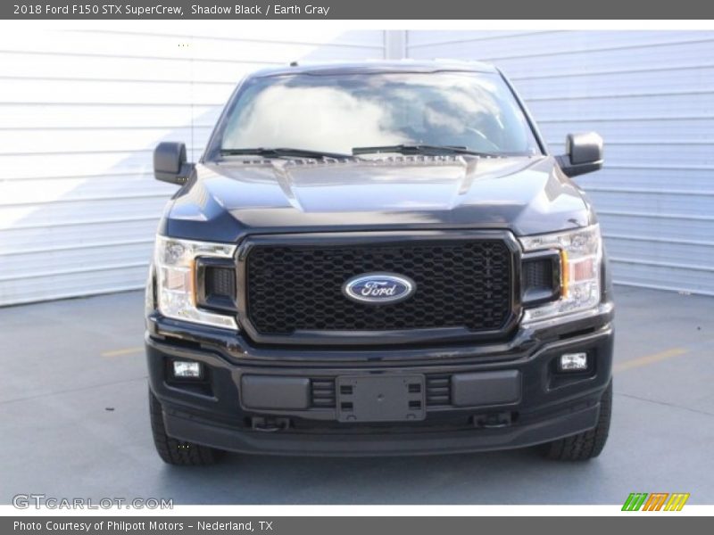 Shadow Black / Earth Gray 2018 Ford F150 STX SuperCrew