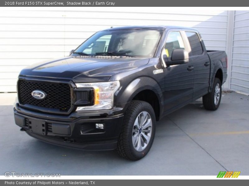 Shadow Black / Earth Gray 2018 Ford F150 STX SuperCrew