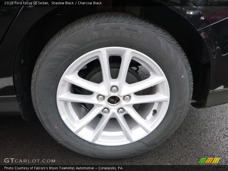 Shadow Black / Charcoal Black 2018 Ford Focus SE Sedan