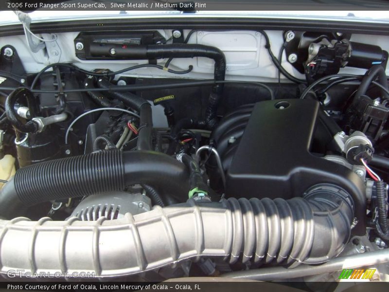 Silver Metallic / Medium Dark Flint 2006 Ford Ranger Sport SuperCab