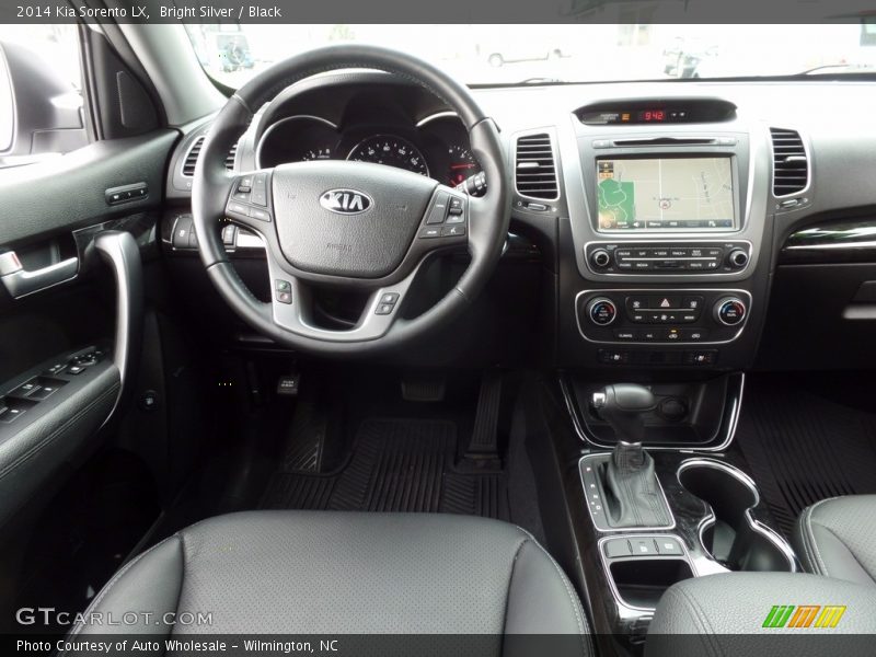Bright Silver / Black 2014 Kia Sorento LX