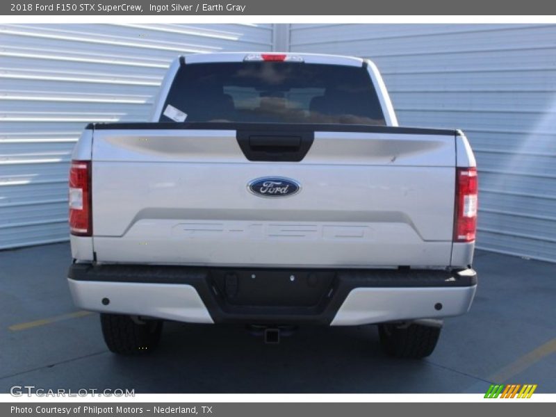 Ingot Silver / Earth Gray 2018 Ford F150 STX SuperCrew