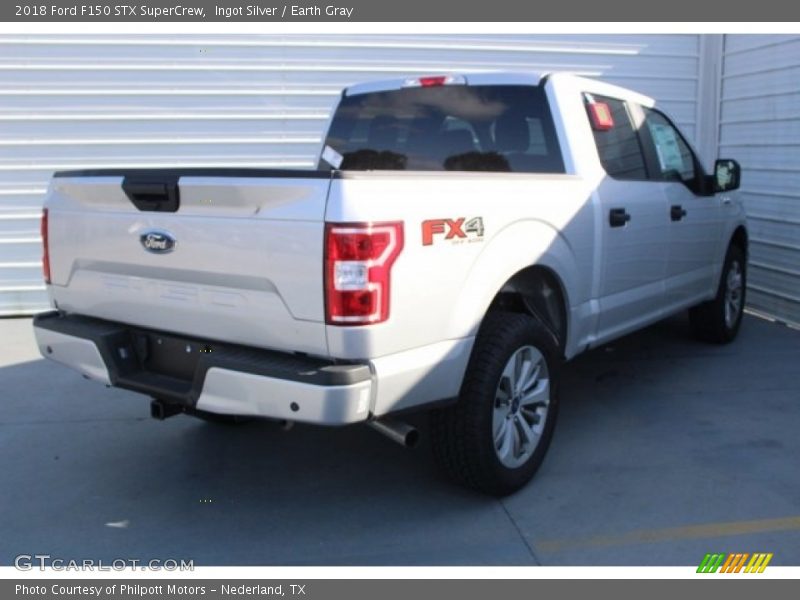 Ingot Silver / Earth Gray 2018 Ford F150 STX SuperCrew