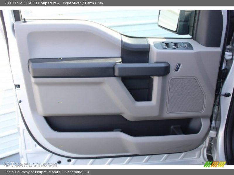 Ingot Silver / Earth Gray 2018 Ford F150 STX SuperCrew