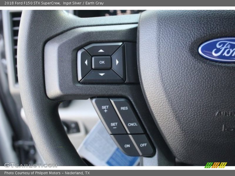 Ingot Silver / Earth Gray 2018 Ford F150 STX SuperCrew