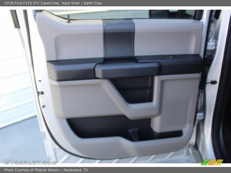 Ingot Silver / Earth Gray 2018 Ford F150 STX SuperCrew