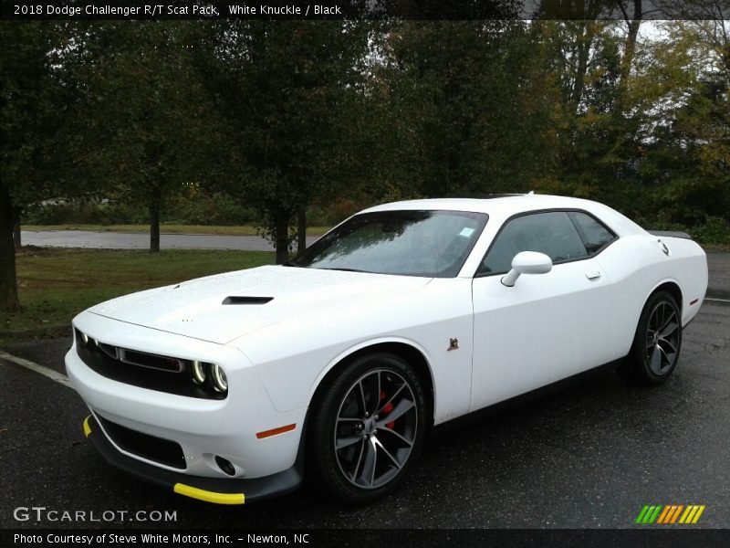White Knuckle / Black 2018 Dodge Challenger R/T Scat Pack