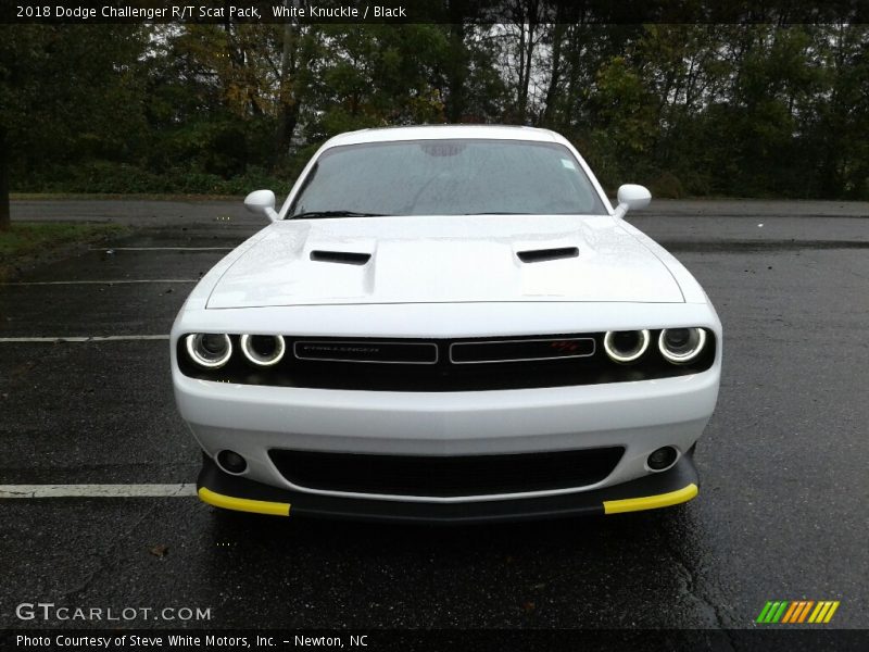White Knuckle / Black 2018 Dodge Challenger R/T Scat Pack