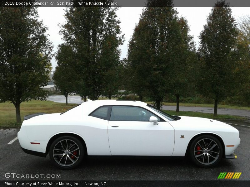White Knuckle / Black 2018 Dodge Challenger R/T Scat Pack