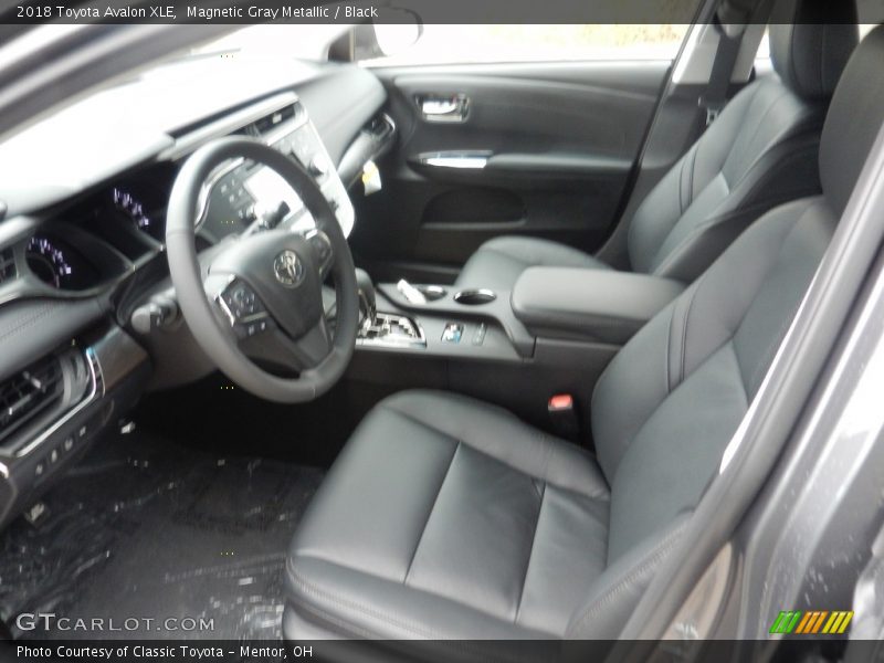 Magnetic Gray Metallic / Black 2018 Toyota Avalon XLE