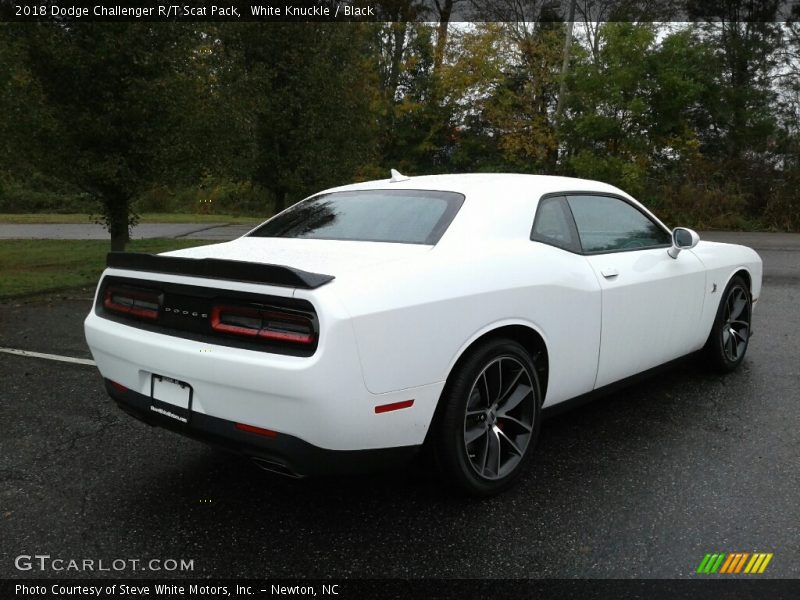 White Knuckle / Black 2018 Dodge Challenger R/T Scat Pack