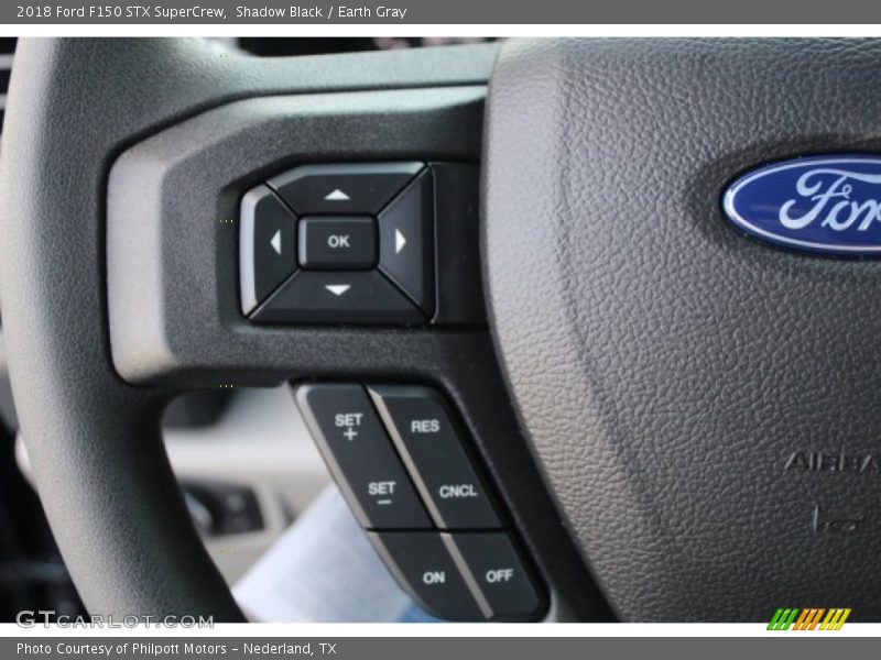 Shadow Black / Earth Gray 2018 Ford F150 STX SuperCrew