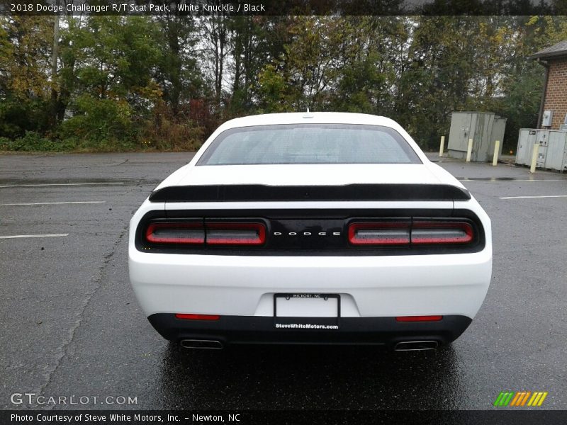 White Knuckle / Black 2018 Dodge Challenger R/T Scat Pack