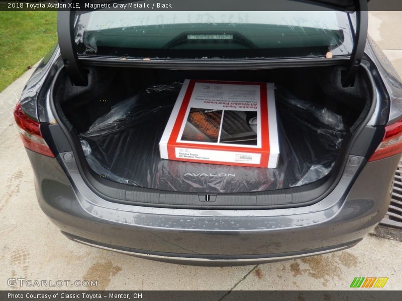 Magnetic Gray Metallic / Black 2018 Toyota Avalon XLE