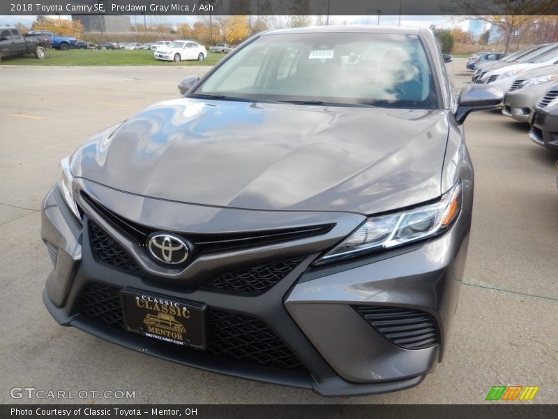 Predawn Gray Mica / Ash 2018 Toyota Camry SE